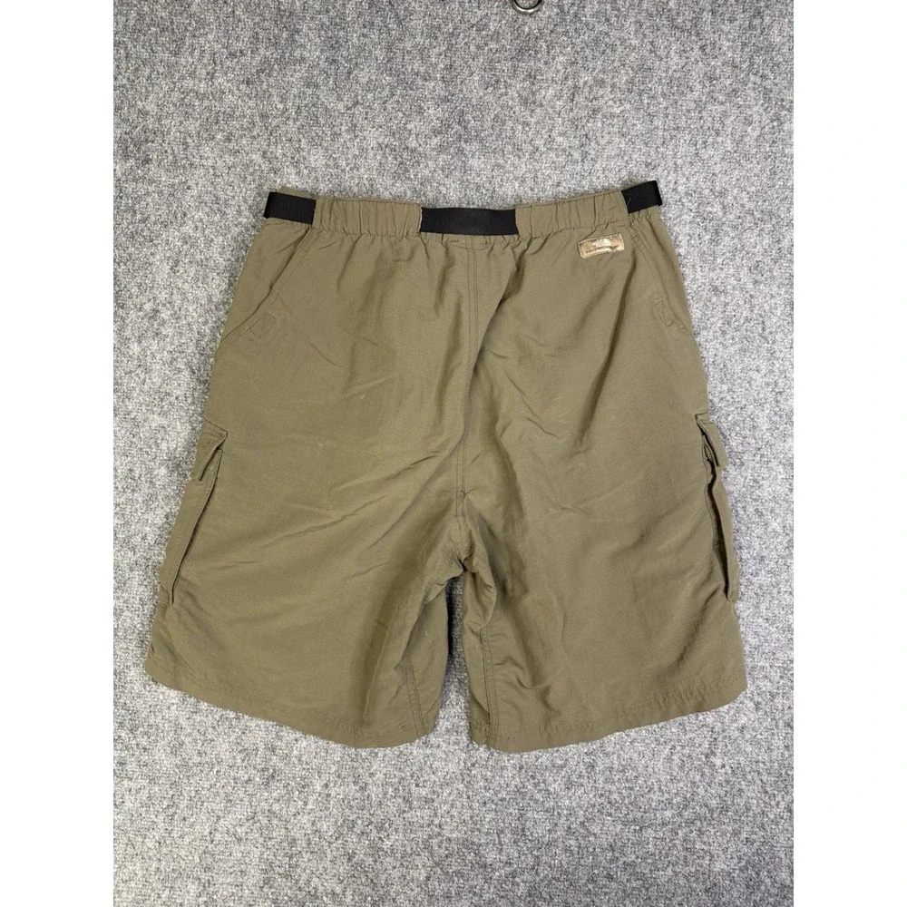 Men's The North Face Green Cargo Hiking Shorts *See Info* Size Large Belted